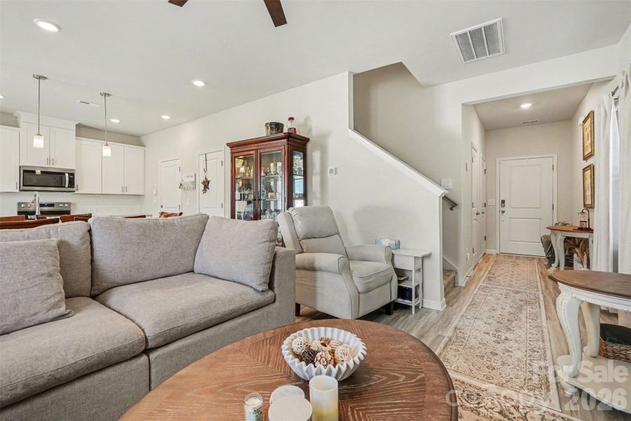 Furnished interior view inside a new home in Morgan Hills, Albemarle (Image 5).