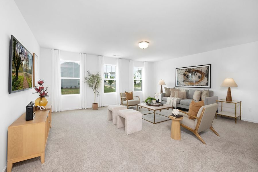 Representative furnished interior of a home built from the TA4000 by True Homes in Streamside, Red Cross (Image 8). Representative furnished interior of a home built from the TA4000 by True Homes in Streamside, Red Cross (Image 8).