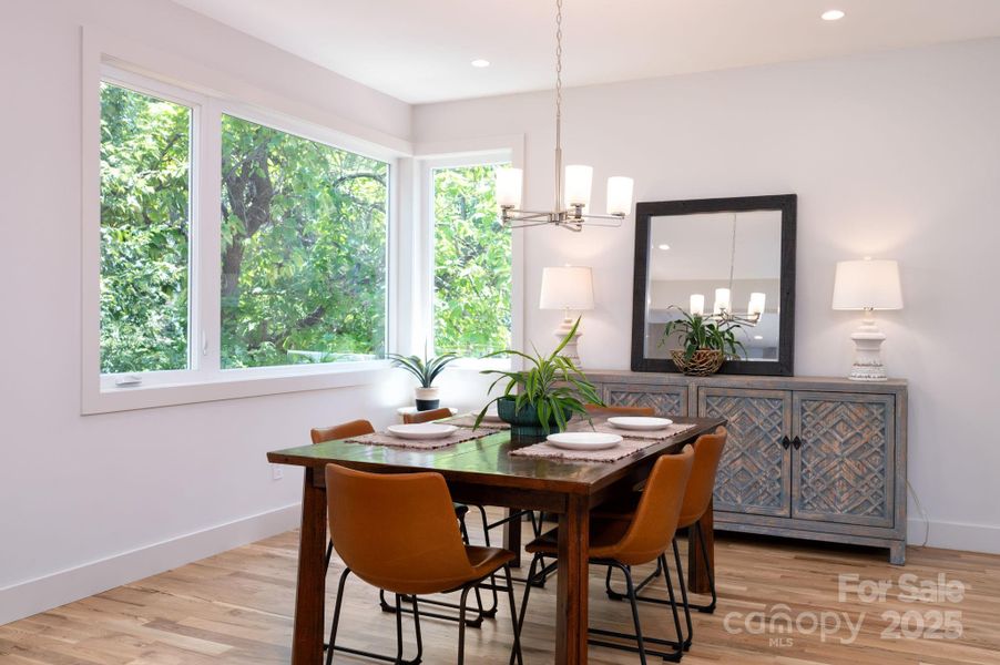 Bright and Light Dining Area Bright and Light Dining Area