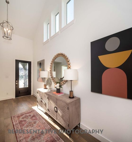 Furnished interior view inside a new home in Brookewater, Rosenberg (Image 8).