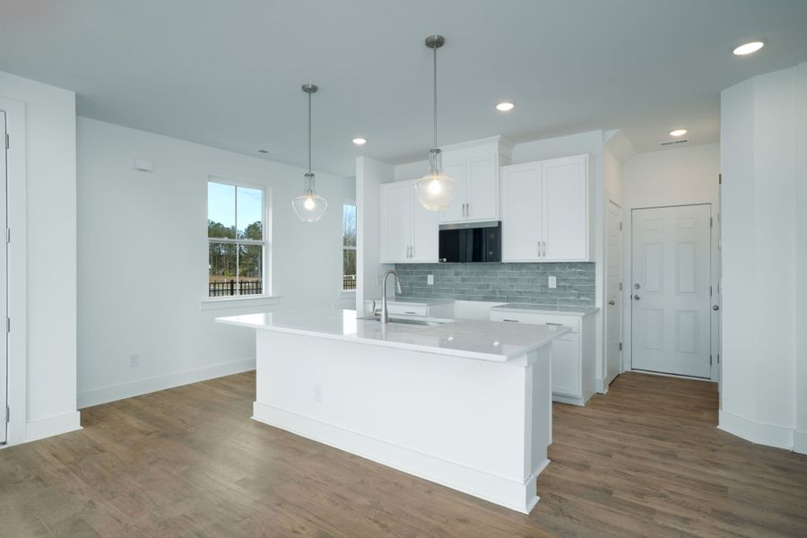 Furnished interior view inside a new home in Powell, Angier (Image 7).