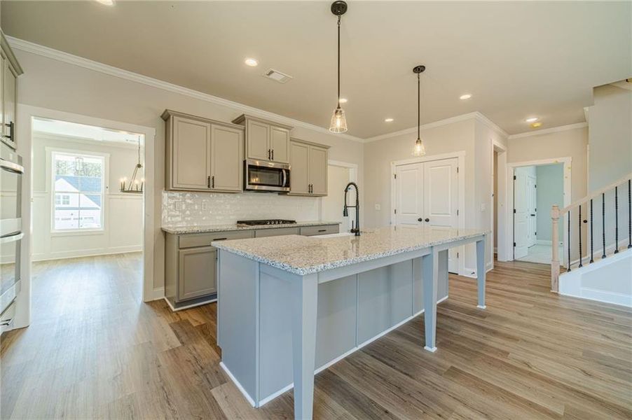 Furnished interior view inside a new home in , Covington (Image 12).