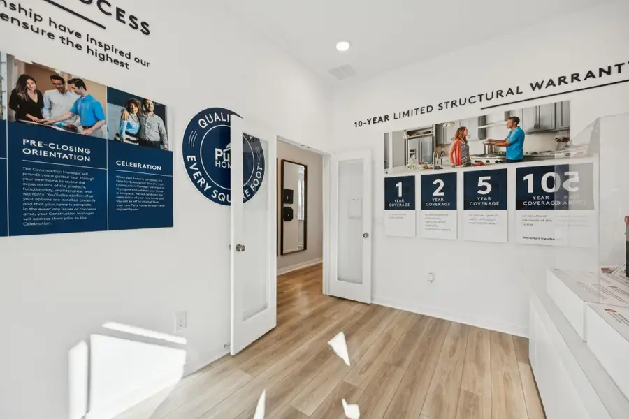 Furnished interior view inside a new home in , Montgomery (Image 8).