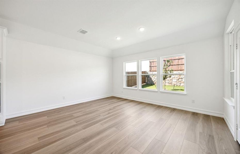 Bright and inviting gathering room perfect for entertaining