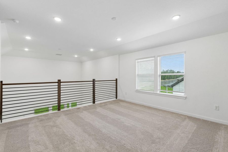 Spacious, unfurnished interior of a new home in Mavera, Conroe (Image 22). Spacious, unfurnished interior of a new home in Mavera, Conroe (Image 22).