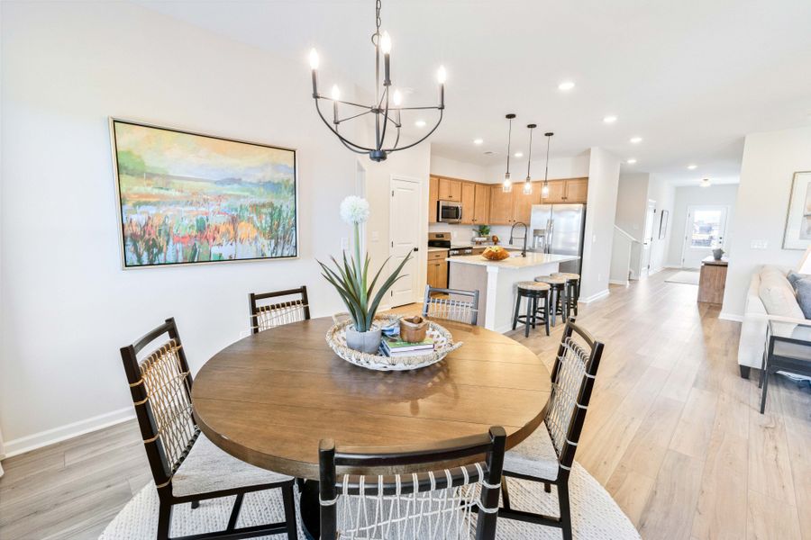 Furnished interior view inside a new home in Jackson Hills, Clarksville (Image 19).