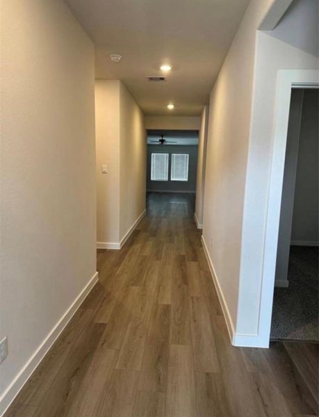 Spacious, unfurnished interior of a new home in Wall Street Village, Richmond (Image 11).