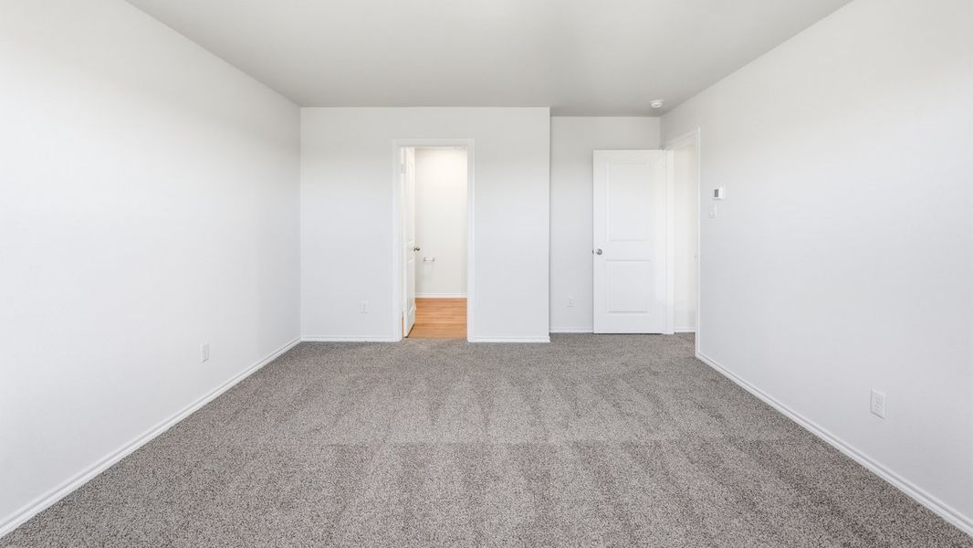 Representative unfurnished interior of a home built from the Davis by D.R. Horton in The Hills of Sherman, Sherman (Image 12).