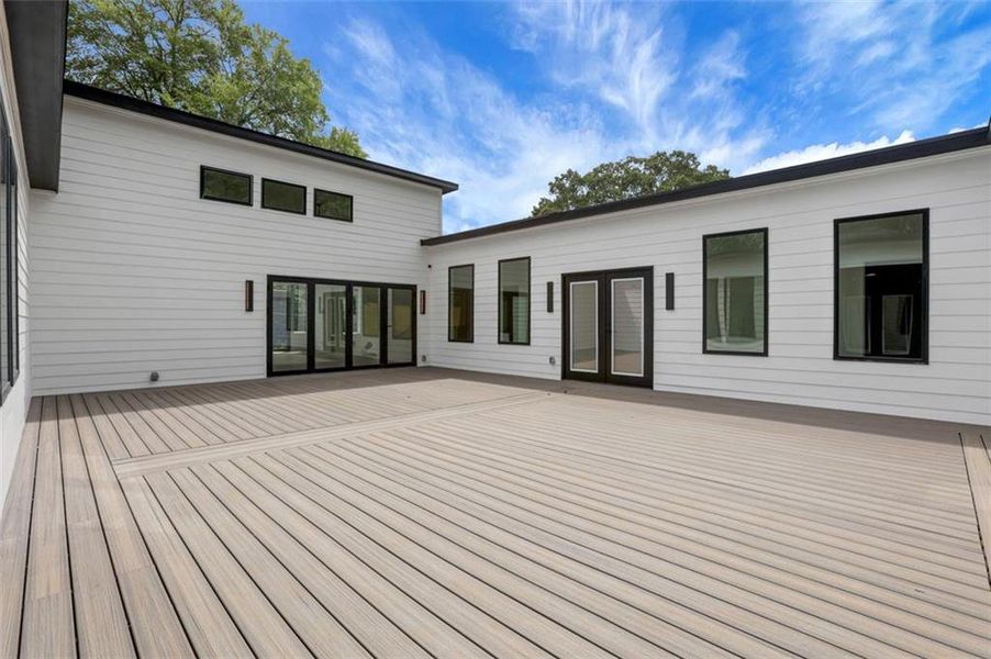 Front exterior of a new home in , Atlanta, GA, highlighting curb appeal (Image 18).