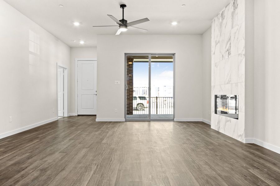 Spacious, unfurnished interior of a new home in Woodbridge Villas, Wylie (Image 11). Spacious, unfurnished interior of a new home in Woodbridge Villas, Wylie (Image 11).