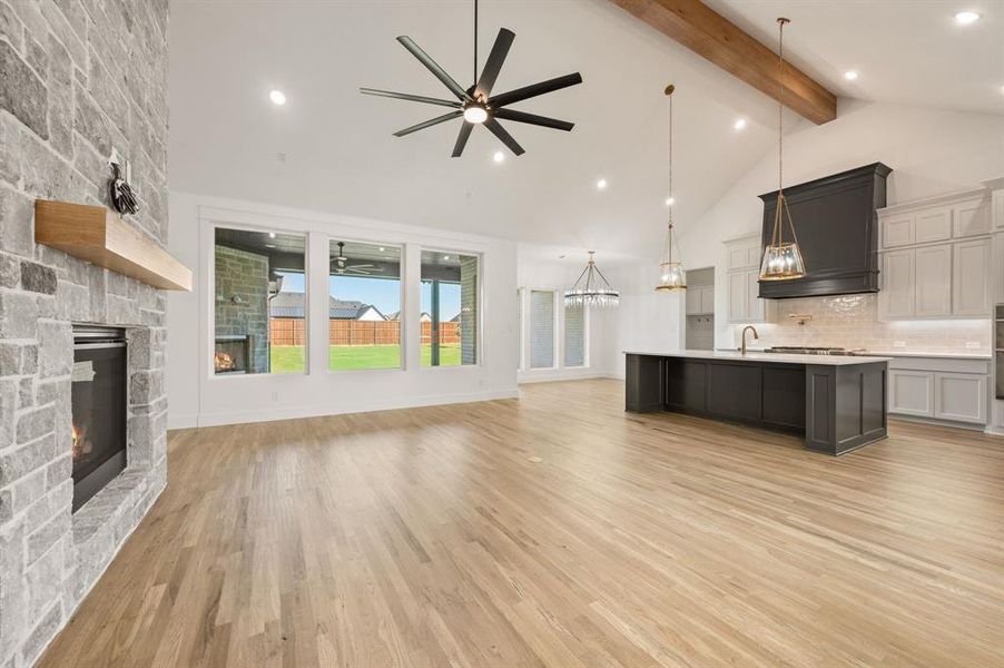 Spacious, unfurnished interior of a new home in NorthGlen, Haslet (Image 39).