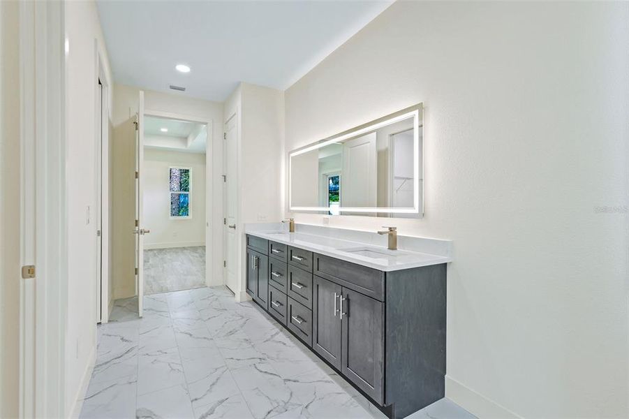 Furnished interior view inside a new home in , New Smyrna Beach (Image 19).