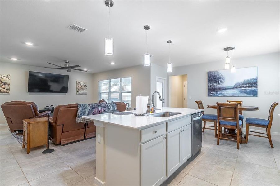 Furnished interior view inside a new home in , St. Cloud (Image 16).