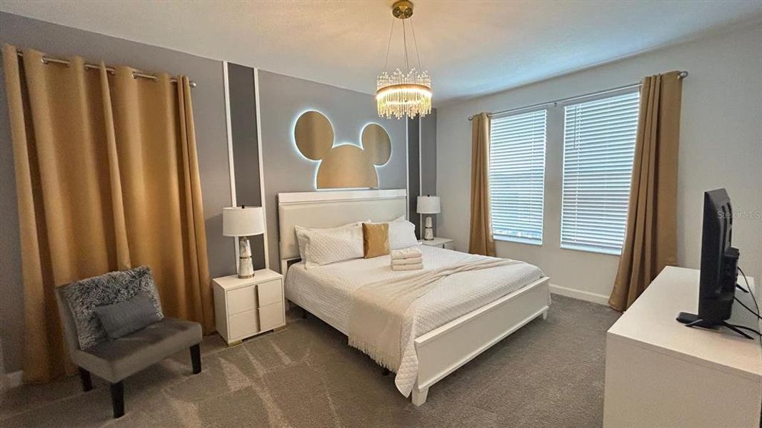 Furnished interior view inside a new home in , Davenport (Image 54).