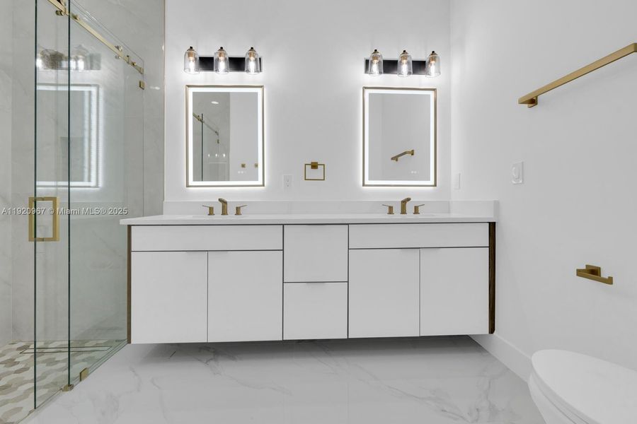 Furnished interior view inside a new home in , Lehigh Acres (Image 8).