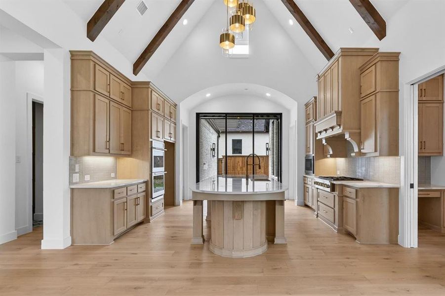 Furnished interior view inside a new home in Mustang Lakes, Celina (Image 6).