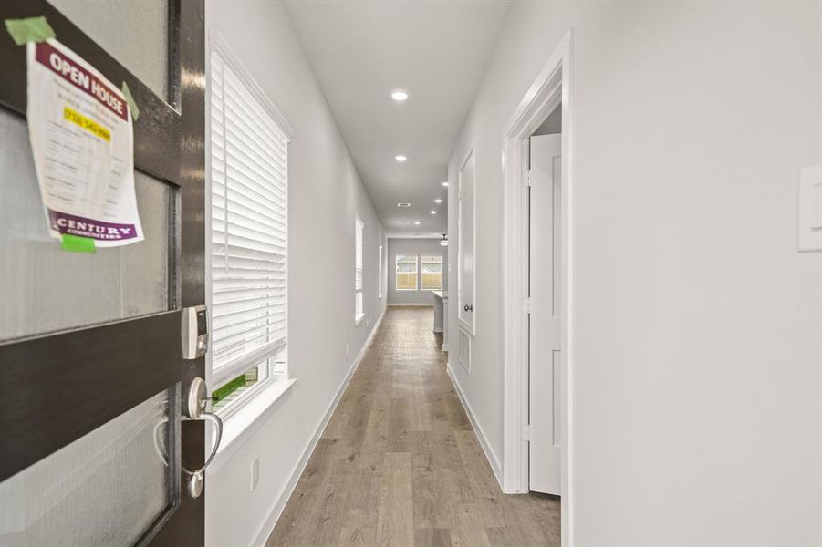 Furnished interior in a model home at Pecan Lakes Estates in Navasota (Image 11). Furnished interior in a model home at Pecan Lakes Estates in Navasota (Image 11).