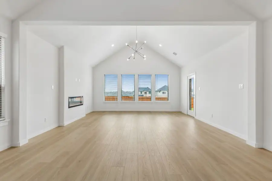 First Floor in the Claret home plan by Trophy Signature Homes – REPRESENTATIVE PHOTO