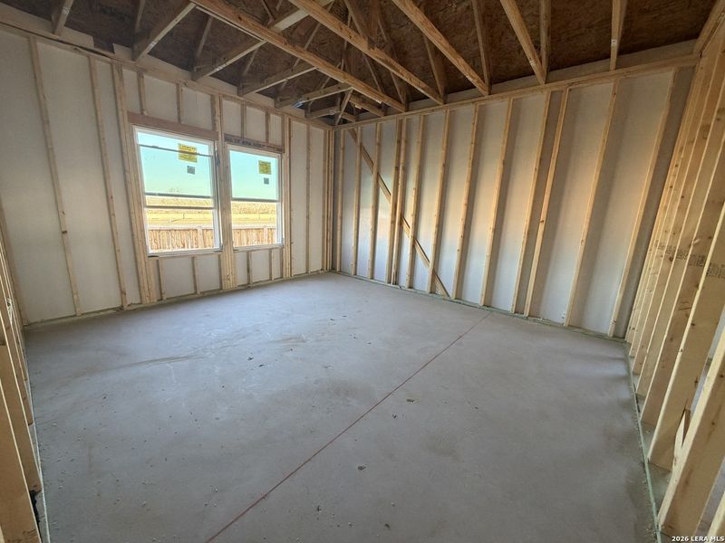 In-progress construction of a new home in The Wilder, Adkins, TX (Image 23).