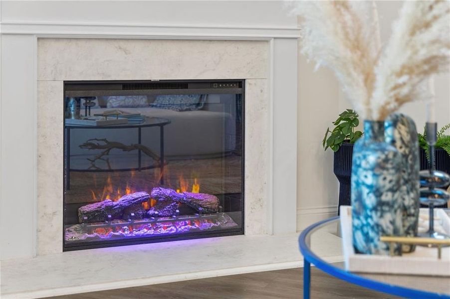Close-up of interior finishes inside a home in Somerset at Riverbrook, Gainesville (Image 20).