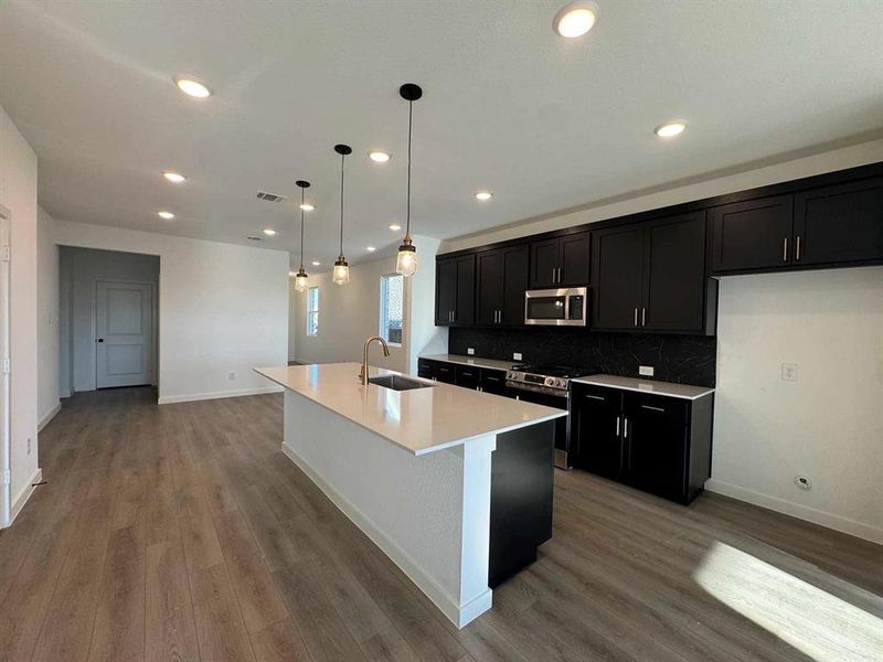 Kitchen Construction Progress featuring the Noir Collection Kitchen Construction Progress featuring the Noir Collection