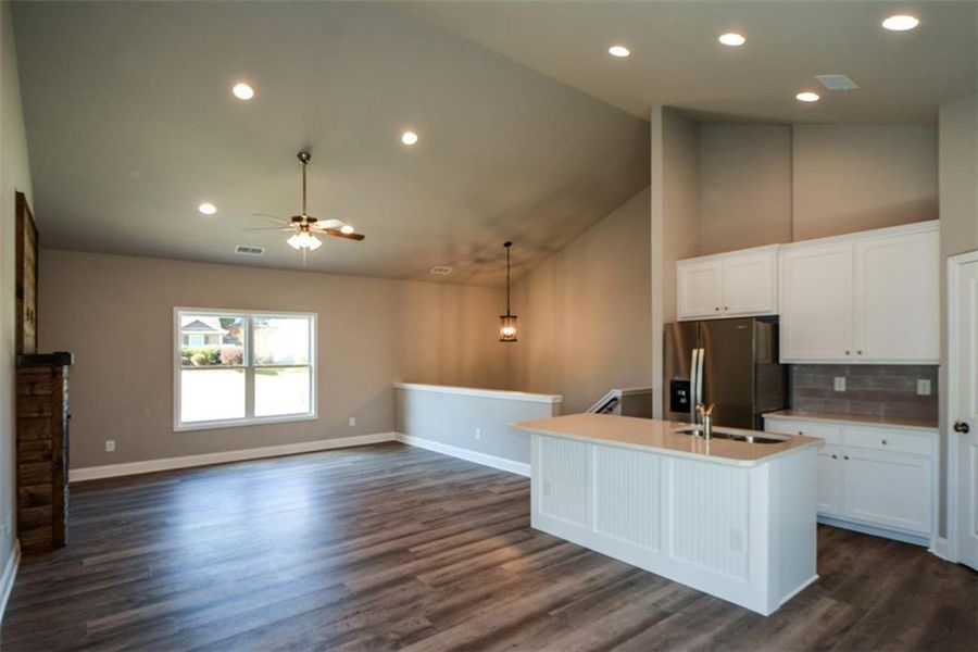 Furnished interior view inside a new home in , Winder (Image 6).