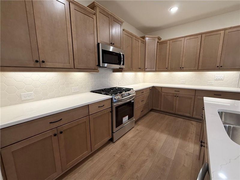 Furnished interior view inside a new home in , Hiram (Image 11).