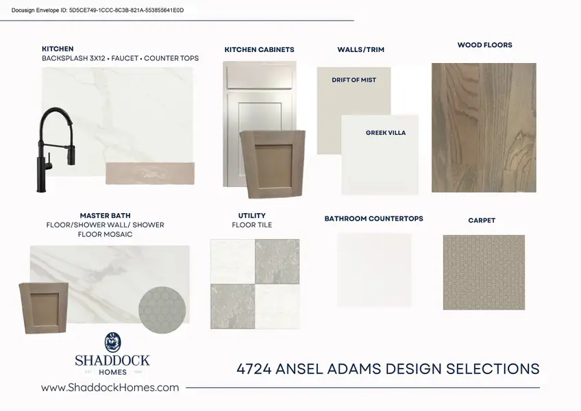 Sample of building materials used in homes in Ridgeline - 70' Lots, McKinney (Image 3). Sample of building materials used in homes in Ridgeline - 70' Lots, McKinney (Image 3).