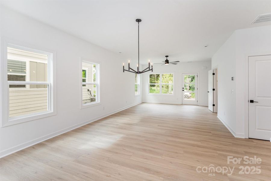 Spacious, unfurnished interior of a new home in , Charlotte (Image 30).