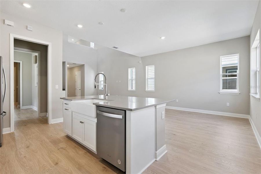 Furnished interior view inside a new home in Weslyn Park at Sunbridge (Craft Homes), St. Cloud (Image 6).