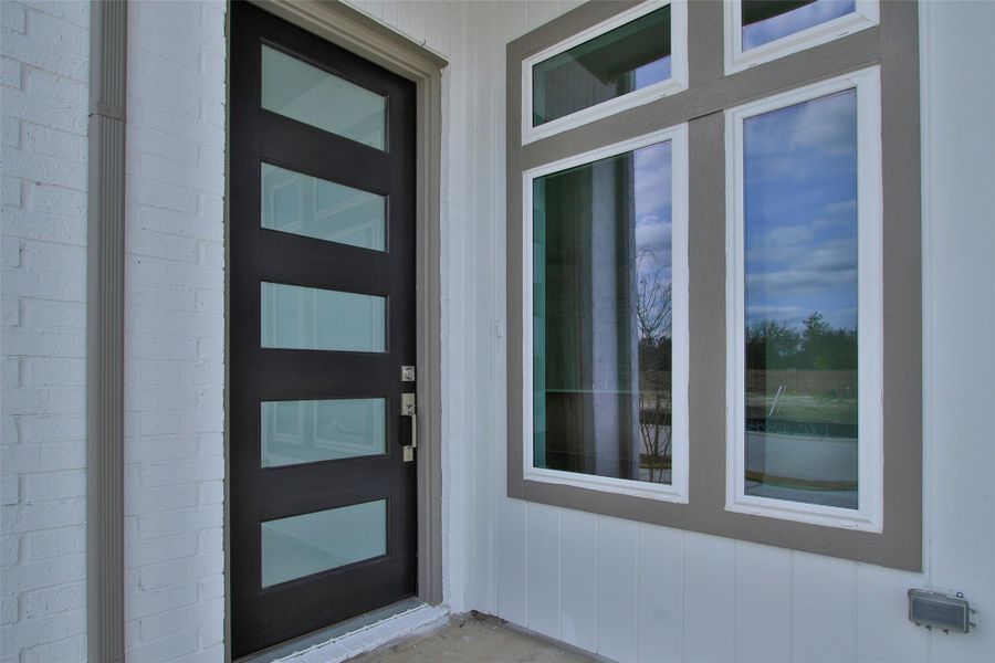 Exterior details and patio area of a home in Bridgeland Central, Cypress (Image 21). Exterior details and patio area of a home in Bridgeland Central, Cypress (Image 21).