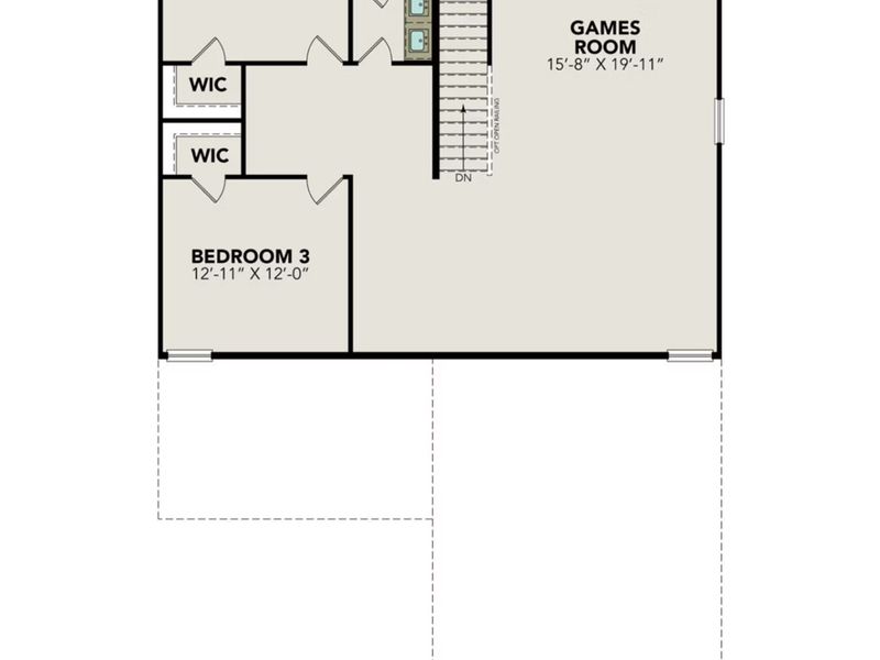 2D floor plan layout of this home in Royal Crest, San Antonio, TX (Image 4). 2D floor plan layout of this home in Royal Crest, San Antonio, TX (Image 4).