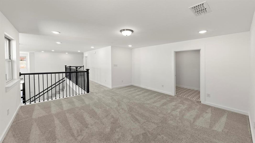 Spacious, unfurnished interior of a new home in Hillside Village 40s, Celina (Image 18). Spacious, unfurnished interior of a new home in Hillside Village 40s, Celina (Image 18).