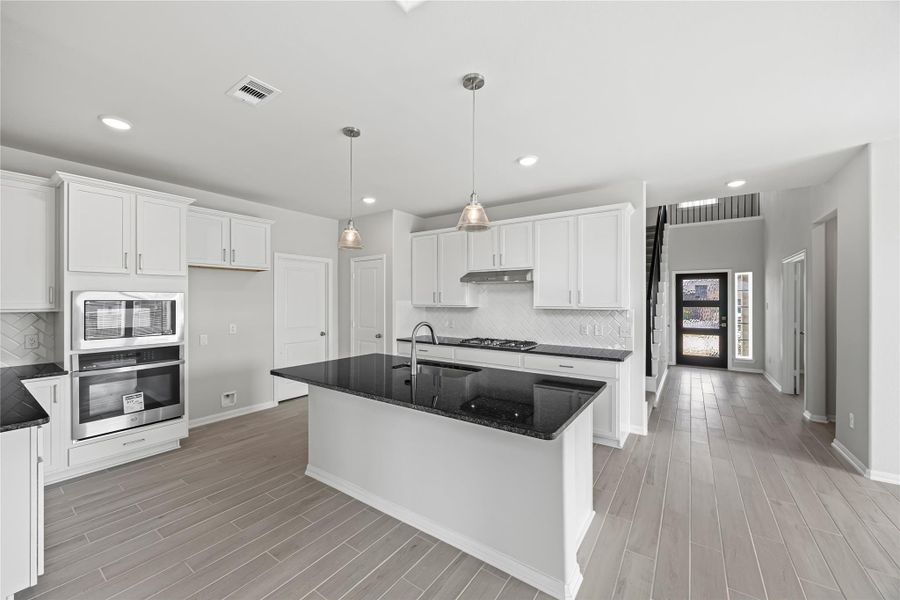 Furnished interior view inside a new home in River Ranch Meadows, Dayton (Image 12). Furnished interior view inside a new home in River Ranch Meadows, Dayton (Image 12).