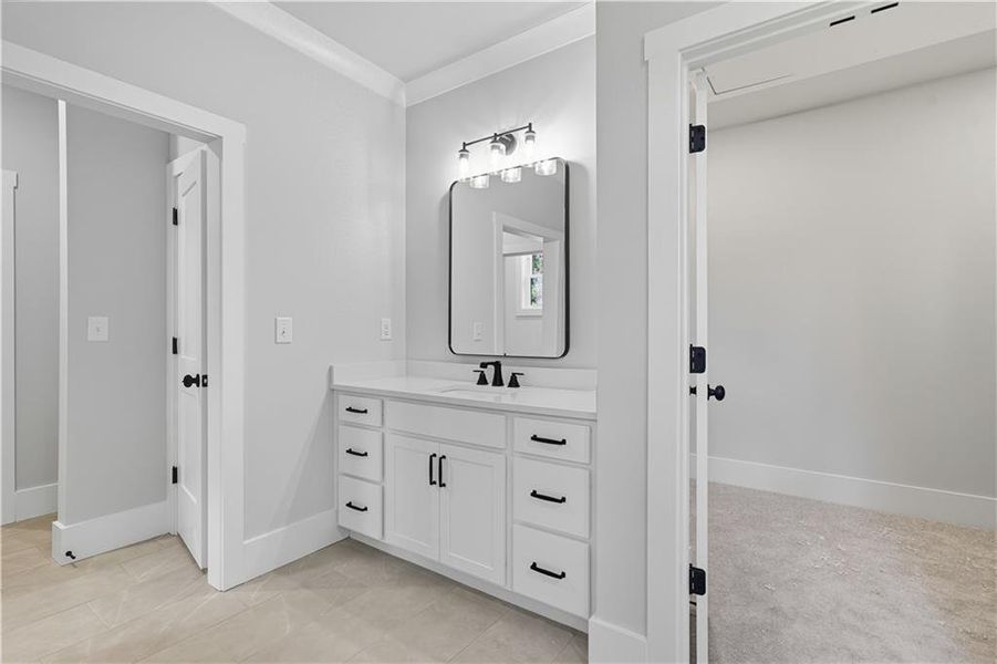 Furnished interior view inside a new home in , Canton (Image 15).