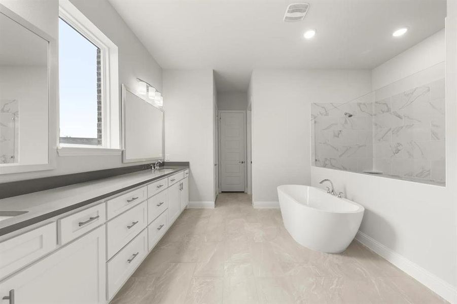 The Berkley A Primary Suite Bathroom