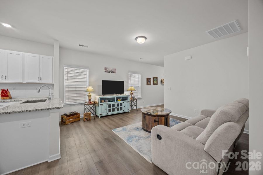 Furnished interior view inside a new home in Country Club Village, Salisbury (Image 13).