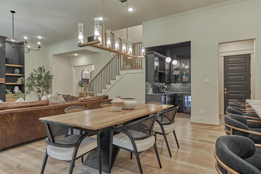 Furnished interior view inside a new home in , Montgomery (Image 36).
