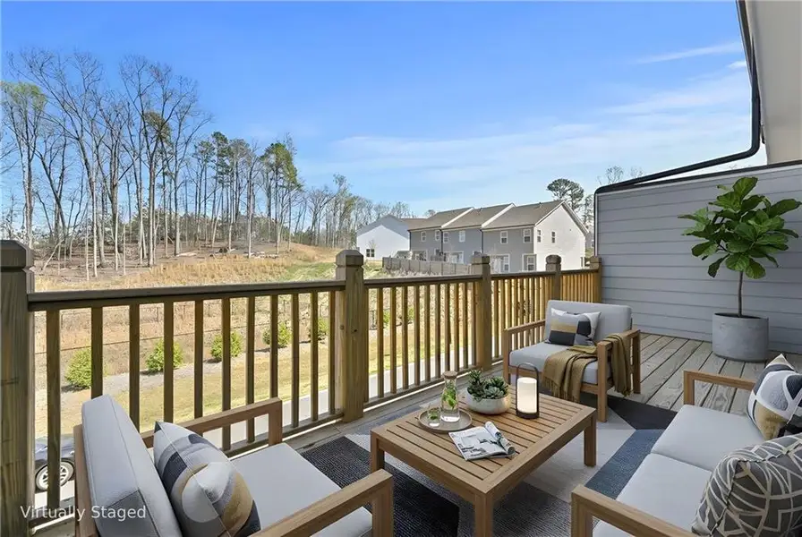 Exterior details and patio area of a home in , Sugar Hill (Image 4).
