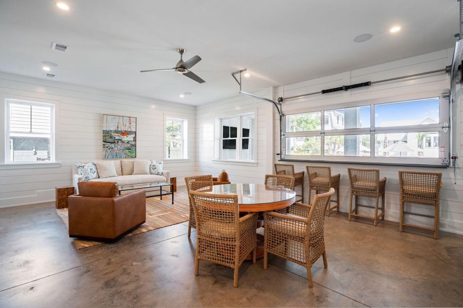 Furnished interior view inside a new home in , Isle Of Palms (Image 56).
