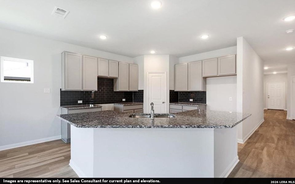 Furnished interior view inside a new home in Hickory Ridge, Elmendorf (Image 4).