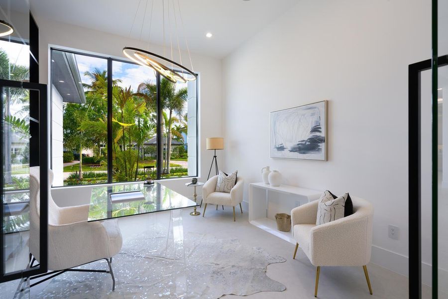 Furnished interior view inside a new home in , Palm Beach Gardens (Image 8).