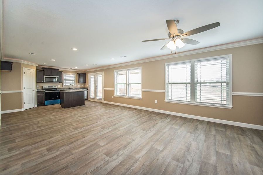 Representative unfurnished interior of a home built from the Reynolds by Enchanted Homes in Arcadia Village, Spartanburg (Image 30).