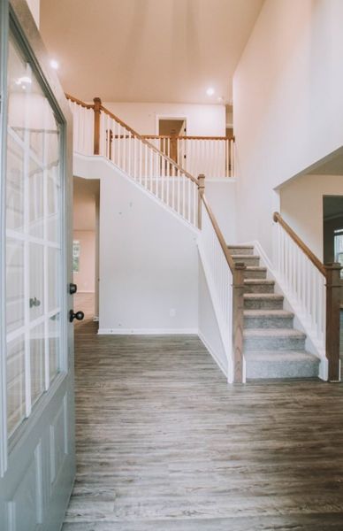 Representative unfurnished interior of a home built from the Reynolds by Piedmont Residential in Hampton Ridge, Jefferson (Image 11).