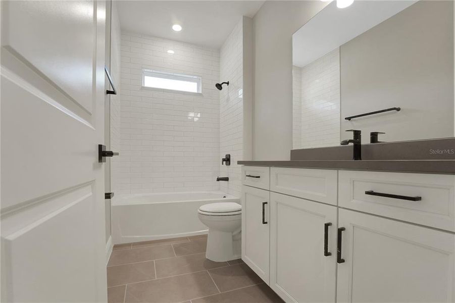 Furnished interior view inside a new home in Palms at Windermere, Windermere (Image 18). Furnished interior view inside a new home in Palms at Windermere, Windermere (Image 18).