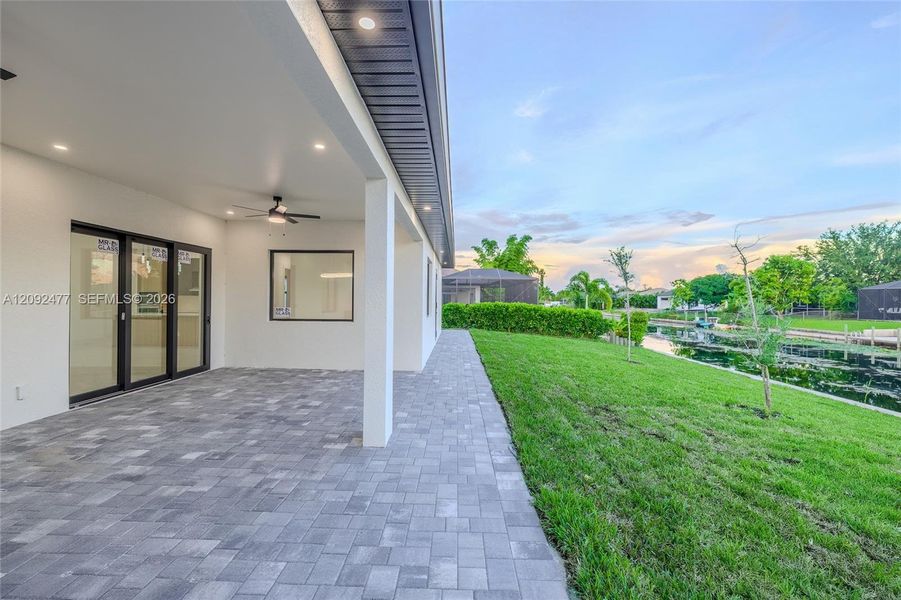 Exterior details and patio area of a home in , Cape Coral (Image 30). Exterior details and patio area of a home in , Cape Coral (Image 30).