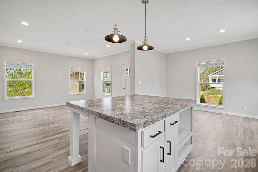 Furnished interior view inside a new home in , Asheville (Image 7).