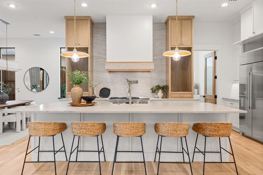Furnished interior view inside a new home in , Dallas (Image 36).