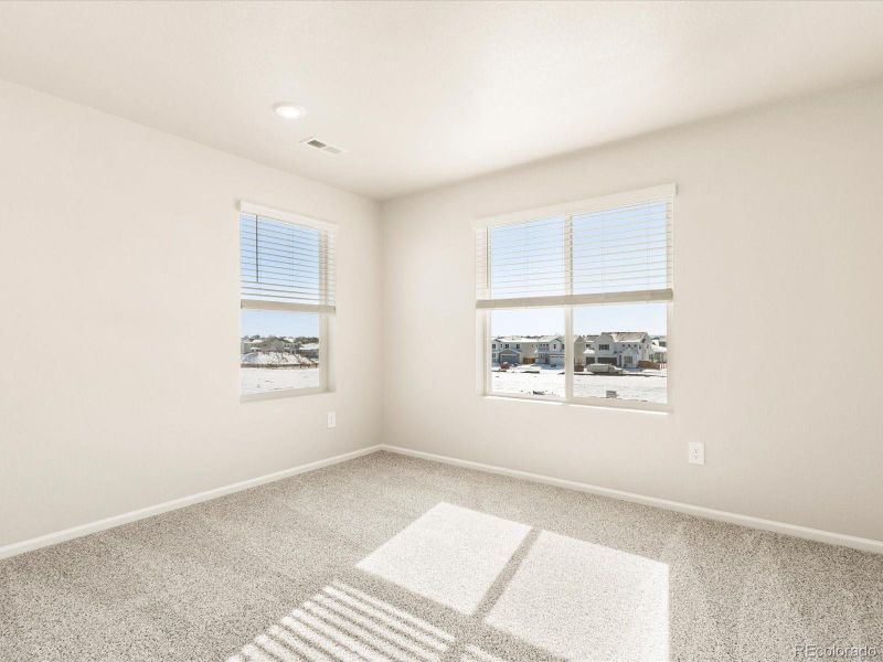 Spacious, unfurnished interior of a new home in Revere at Johnstown, Johnstown (Image 34). Spacious, unfurnished interior of a new home in Revere at Johnstown, Johnstown (Image 34).