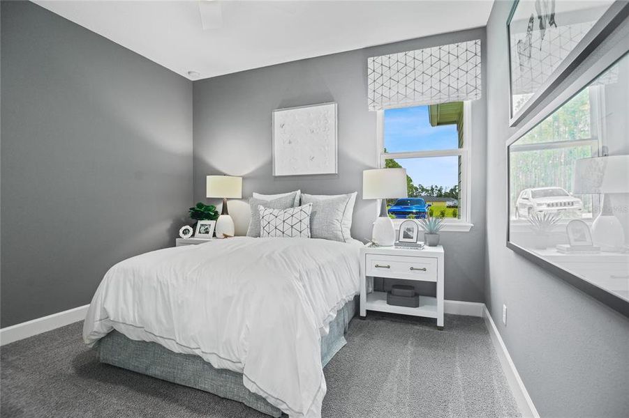 Furnished interior view inside a new home in SummerTide, Palm Coast (Image 14).
